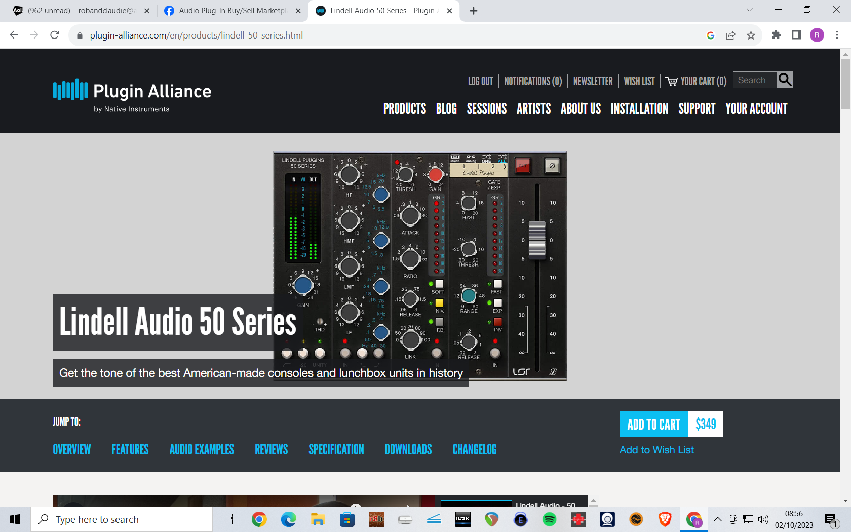 Lindell Audio 50 Series API
